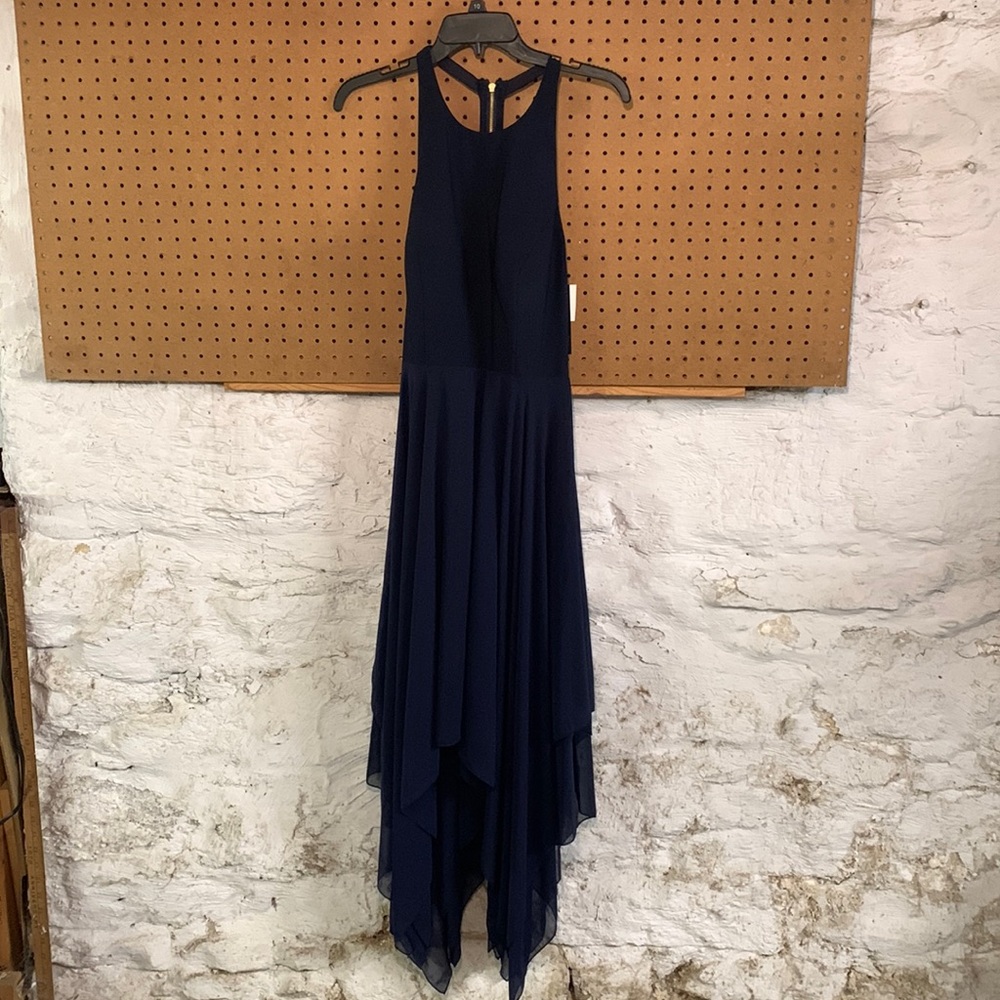 NWT, Betsy & Adam size 10 navy blue dress